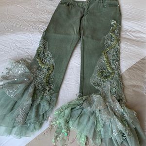 One of a kind-Designer jeans pants-